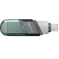 فلش مموری 128 گیگابایت لایتنینگ سن دیسک SanDisk iXpand Flip SDIX90N