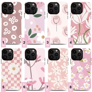 قاب KAJSA کجسا  Pink Floral Collection Series مناسب برای Apple iPhone 13