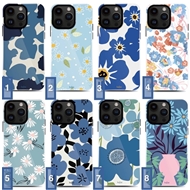 قاب KAJSA کجسا  Blue Floral Collection Series مناسب برای Apple iPhone 13 Pro Max