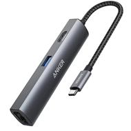 هاب تایپ سی 5 پورت نسل پنج انکر Anker 533 USB-C Hub (5-in-1, Slim) – مدل A8338