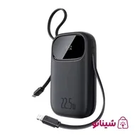 پاوربانک 22.5 وات 20000 با کابل تایپ سی و لایتنینگ بیسوس Baseus Qpow 3 Power Bank PPQD3-2022D