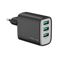 شارژر دیواری سوپرا 24 وات گرین لاین Green Lion GN3USB24EUBK