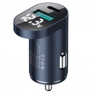 شارژر سریع فندکی جویروم Joyroom 42.5W Intelligent 2-port LED Fast Car Charger C-A17