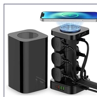 چند راهی برق 3 در 1 الدینیو 2500 وات LDNIO TOWER 3 in 1 Power Extension Cord SKW6457