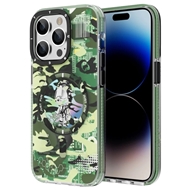 قاب YOUNGKIT یانگکیت Camouflage Circuit Strong Anti-Drop Impact Series Green مناسب برای Apple iPhone 13