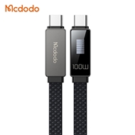 کابل شارژ تایپ سی به تایپ سی 1.2 متر مک دودو Mcdodo PD100W Led Rhythm CA-447