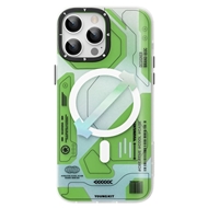 قاب YOUNGKIT یانگکیت Metaverse Green Strong Anti-Drop Impact Series مناسب برای Apple iPhone 14