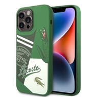 کاور LACOSTE مدل SILICONE/MICROFIBER مناسب برای گوشی موبایل اپل Apple iPhone 14 Pro Max