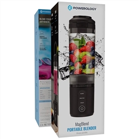 مخلوط کن و بلندر شارژی پاورولوژی Powerology Magblend Portable Blender PRPBB8301