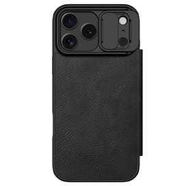 قاب برند نیلکین مدل Qin Pro Leather Case مناسب برای Apple iPhone 17 Pro Max