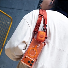 کاور کیس ایرپاد پرو 3 اپل برند اسکین آرما SKINARMA MECHA LE مناسب برای AirPods Pro (3rd Gen)