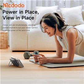 پاوربانک وایرلس مگنتی 10000 مک دودو Mcdodo Meta Ultra-Thin Magnetic Power Bank MC-8371