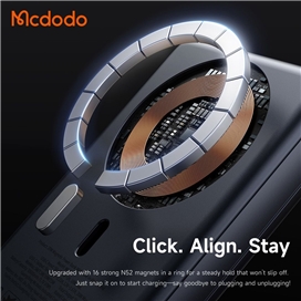 پاوربانک وایرلس مگنتی 10000 مک دودو Mcdodo Meta Ultra-Thin Magnetic Power Bank MC-8371