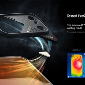 قاب آیفون 17 پرو مکس برند آولومو مدل Aulumu A17 Vegan Leather مناسب برای Apple iPhone 17 Pro Max