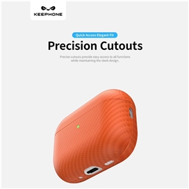 کاور ایرپاد برند کی فون مدل Keephone Oscar Airpod Cover مناسب Apple AirPods 3nd Generation