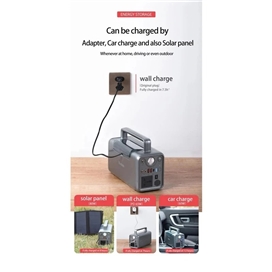 شارژر همراه یوبائو ظرفیت 72000 میلی آمپر ساعت YOOBAO Portable Power Station 300W EN300WLPD