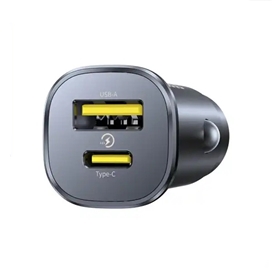 شارژر فندکی دو پورت 30 وات بیسوس Baseus GoTrip DP1 Car Charger BS-C15C1