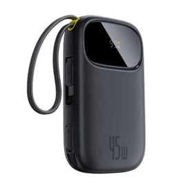 پاوربانک 45 وات 20000 با کابل متصل بیسوس Baseus Qpow 3 Enerfill FC31 Power Bank PPQD3-2045L