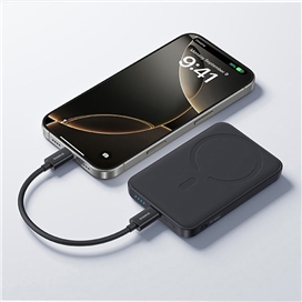 پاوربانک وایرلس 22.5 وات 10000 بیسوسBaseus EnerFill FM11 Magnetic Power Bank PPFM11-1022