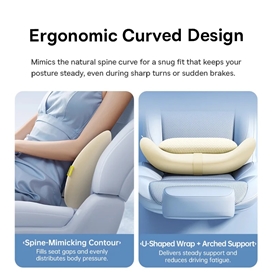 بالش کمری طبی بیسوس Baseus Dual-Layer Car Lumbar Pillow VH2 C01201