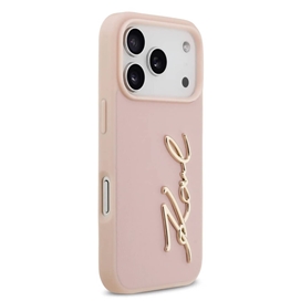 قاب کارل لاگرفلد Karl Lagerfeld نوشته برجسته مناسب برای Apple iPhone 17 Pro