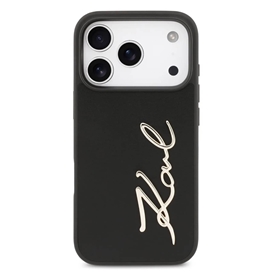 قاب کارل لاگرفلد Karl Lagerfeld نوشته برجسته مناسب برای Apple iPhone 17 Pro