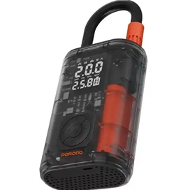 پمپ باد شارژی پرودو Porodo Vyrox Car Tire Inflator PDGA05BK