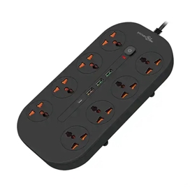 چندراهی برق 8 پورت پرودو Porodo Blue 8 AC Power Strip PBFWCH035BK