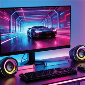 اسپیکر گیمینگ گرین لاین Green Lion Clario Gaming Speakers GNCLGAMSPBK