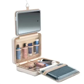 کیف آرایشی مسافرتی با آینه پرودو Porodo Travel Makeup Case PDLFSTLC0459BG