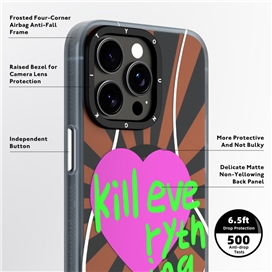قاب YOUNGKIT یانگکیت Brown Defiant And Empowering Magsafe Series  مناسب برای Apple iPhone 15