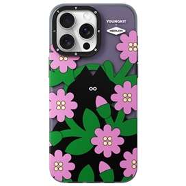 قاب یانگکیت مدل Youngkit Heenjon Cat Flower مناسب برای Apple iPhone 15 Pro