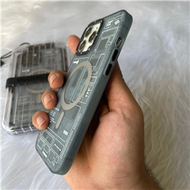 قاب YOUNGKIT یانگکیت Technology Series Gray مناسب برای Apple iPhone 15 Pro