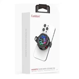 فن خنک کننده موبایل ارلدم Earldom Magnetic Rapid Cooling Fan F19