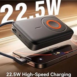 پاوربانک 10000 مگنتی 22.5 وات جویروم Joyroom JR-PBM02 3in1 magnetic mobile power bank