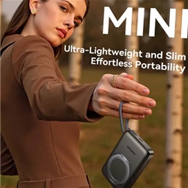 پاوربانک 10000 مگنتی 22.5 وات جویروم Joyroom JR-PBM02 3in1 magnetic mobile power bank