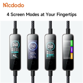 کابل شارژ دو سر تایپ سی 240W مک دودو Mcdodo Cab Vision 240W 1.2m CA-8750