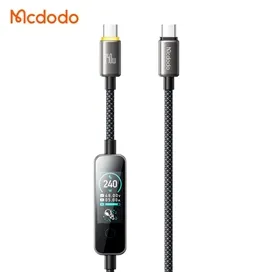کابل شارژ دو سر تایپ سی 240W مک دودو Mcdodo Cab Vision 240W 1.2m CA-8750