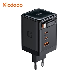 آداپتور شارژ 4 پورت 100W مکدودو با کابل جمع شونده Mcdodo GaN Charger 100W ch-847