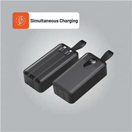 پاوربانک 50000 به همراه کابل متصل پرودو Porodo 50000mAh Power Bank PDPBFCH061
