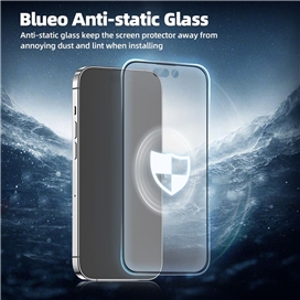 گلس فول BLUEO Full Cover Anti Glare Matte Glass Anti Static مناسب برای Apple iPhone 13 Pro Max