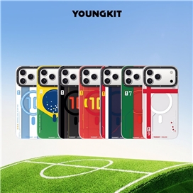 قاب Youngkit مدل جام جهانی فوتبال Portugal پرتغال یانگ کیت آیفون مناسب برای Apple iPhone 17 Pro