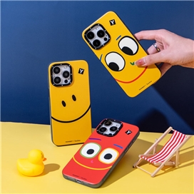 قاب YOUNGKIT یانگکیت Small Yellow Sunshine Smiling Eyes Magsafe Series مناسب برای Apple iPhone 15 Pro Max
