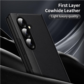 کیف کلاسوری هوشمند سامسونگ مدل Smart View Wallet Case مناسب Galaxy Z Fold 7 (با برنامه /غیر اصل) Samsung Smart View Wallet Case Galaxy Z Fold7