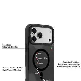 قاب برند یانگ کیت Youngkit مدل جاده ایران آیفون مناسب برای Apple iPhone 16 Pro Max