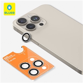 رینگ محافظ لنز اورجینال آیفون BLUEO ORIGIN METAL FRAME LENS PROTECTOR GLASS مناسب برای Apple iPhone 17E