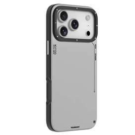 قاب برند یانگکیت مدل Youngkit Simple Matte Leather Case magsafe مناسب برای Apple iPhone 17 Pro