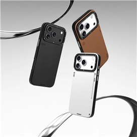 قاب برند یانگکیت مدل Youngkit Simple Matte Leather Case magsafe مناسب برای Apple iPhone 17 Pro Max