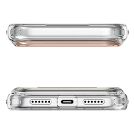 قاب برند نیمی شفاف مدل Nimmy Magnetic Crystal Clear آیفون مناسب برای Apple iPhone 17 Pro Max