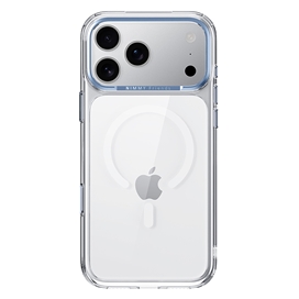 قاب برند نیمی شفاف مدل Nimmy Magnetic Crystal Clear آیفون مناسب برای Apple iPhone 17 Pro Max